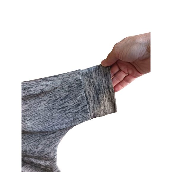 Womens Lightweight Casual Work Double V Heathered Dolman Sleeve Size 18/20 Top - Picture 3 of 5